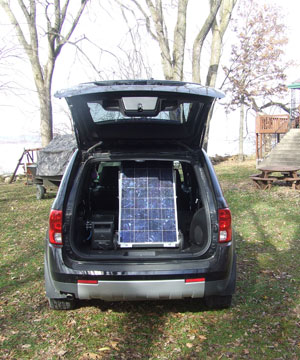Solar Backup Generator is portable